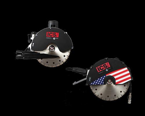 Image of hand saws on black background