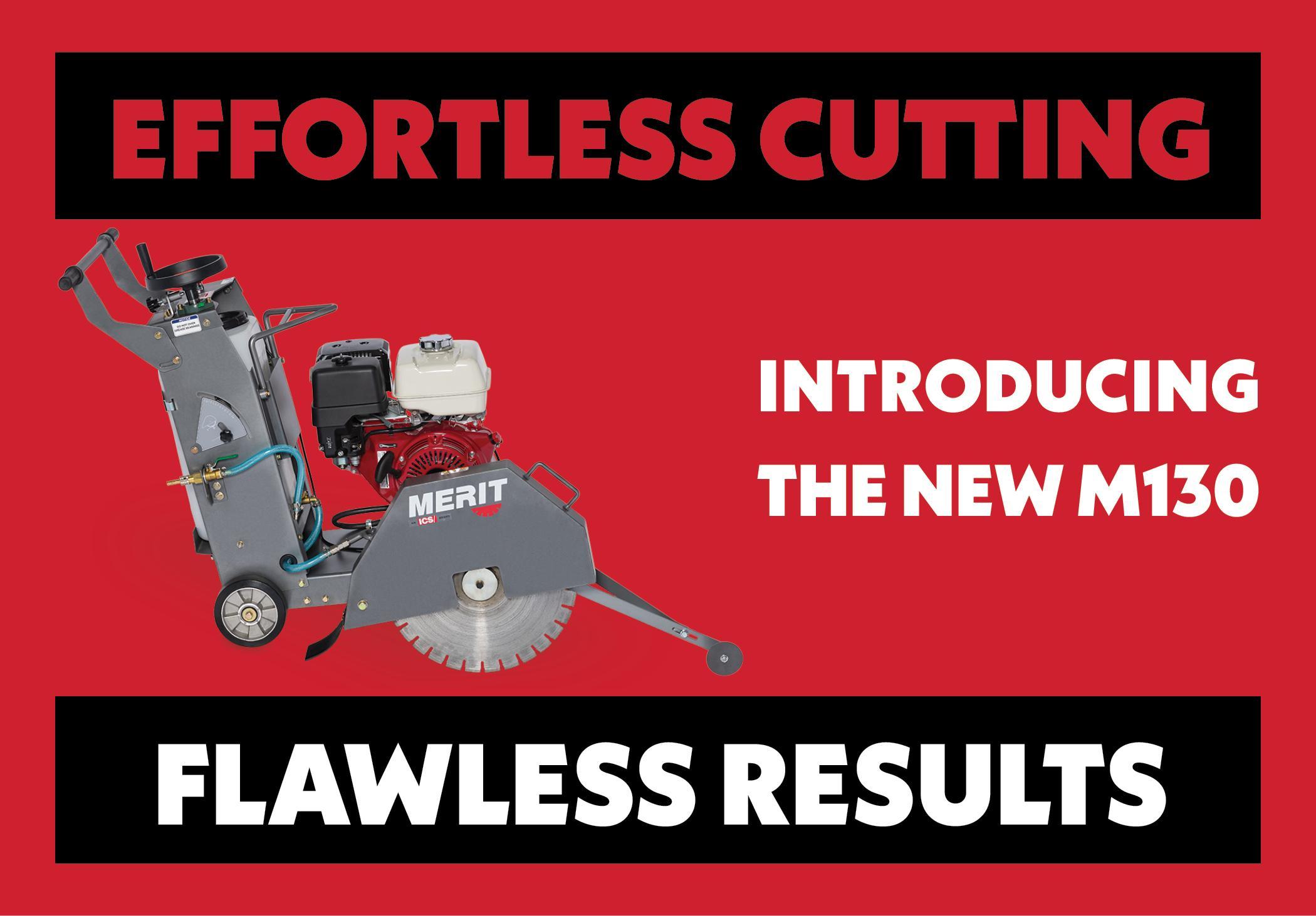 Image of new M130 flat saw