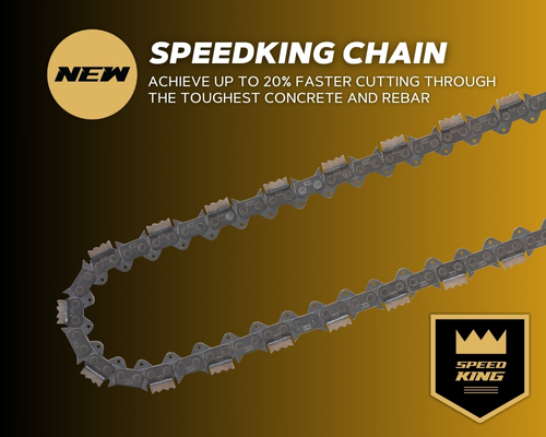 Image of concrete cutting diamond chain